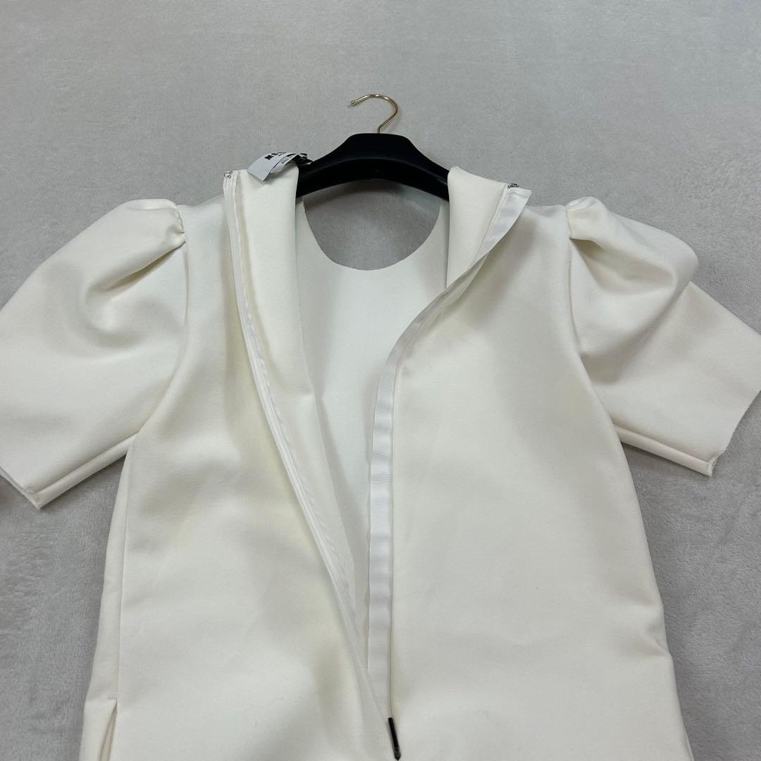 K833 美品 M エムエスジーエム めるる着用 ひざ丈ワンピース レディース