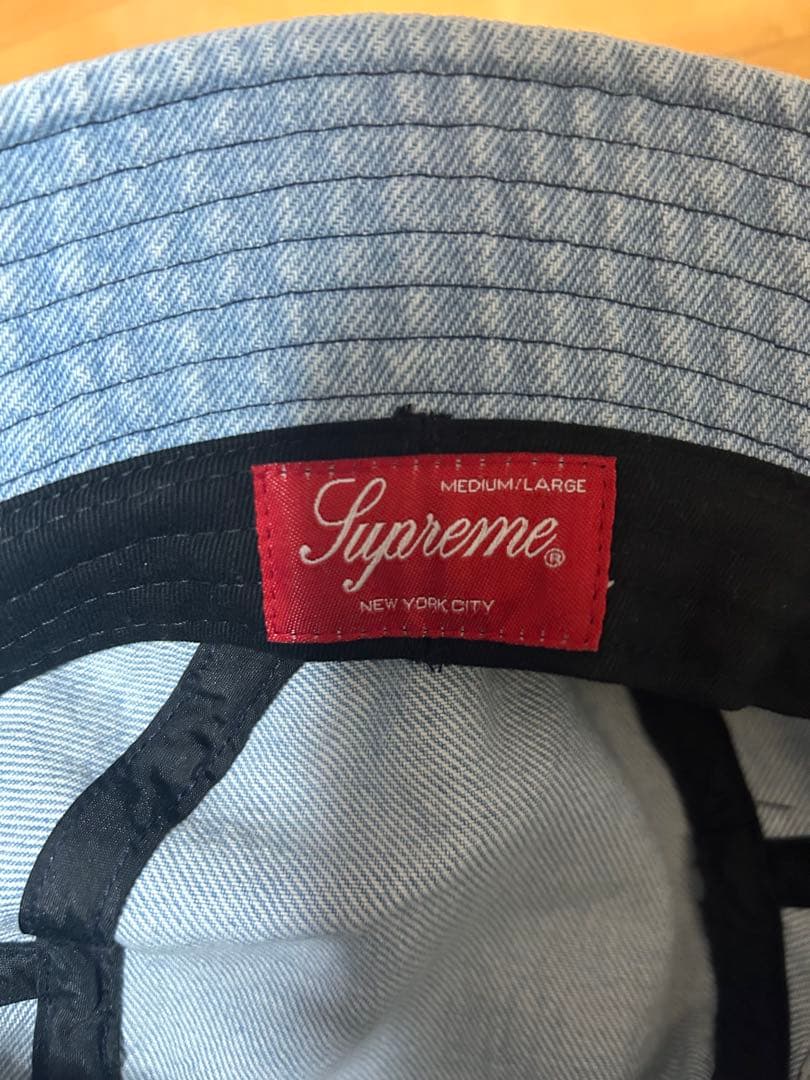 帽子 Supreme Outline Crusher Denim M/L