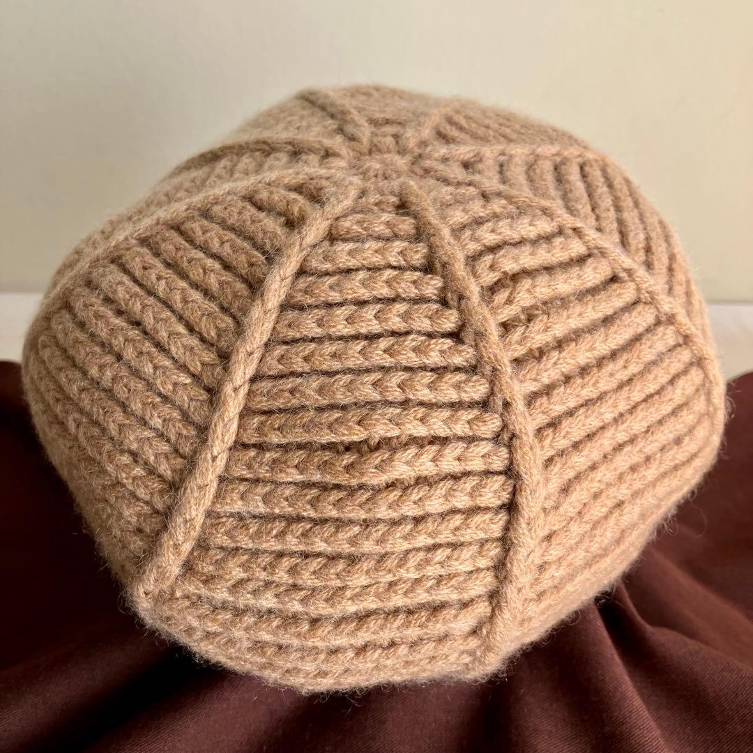 BVLGARI ブルガリ キャスケット カシミヤ 100% CASHMERE