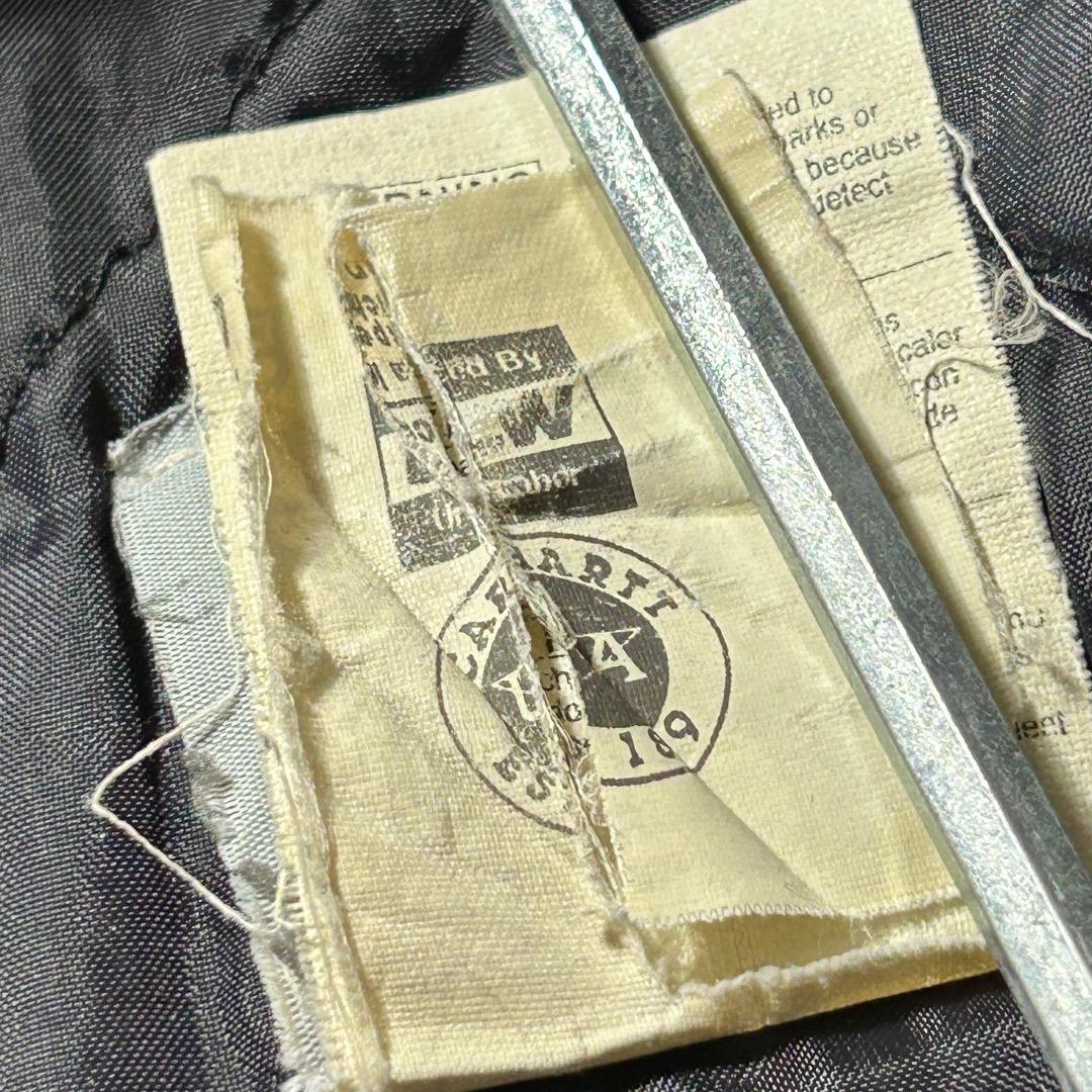 00s USA製 グレー カーハート トラディショナルジャケット ダックXL