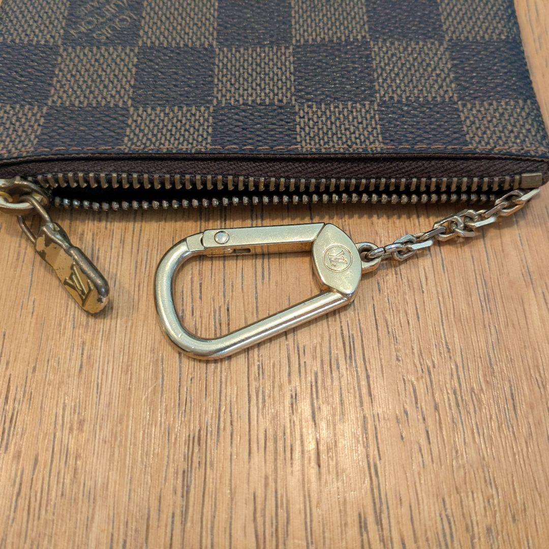 ルイヴィトン ダミエ ポシェットクレ キーケース ケース