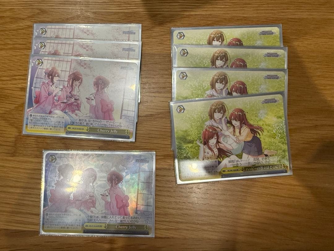 ヴァイスシュヴァルツ シャニマスデッキ　2つ　パーツ付