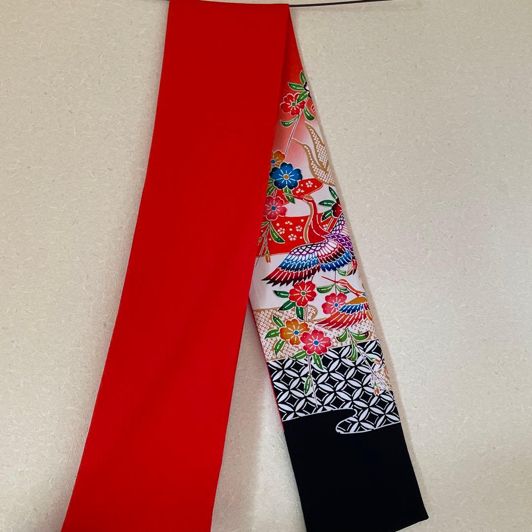 【1076】かわいい　チュニック　ストール付き　女児祝い着