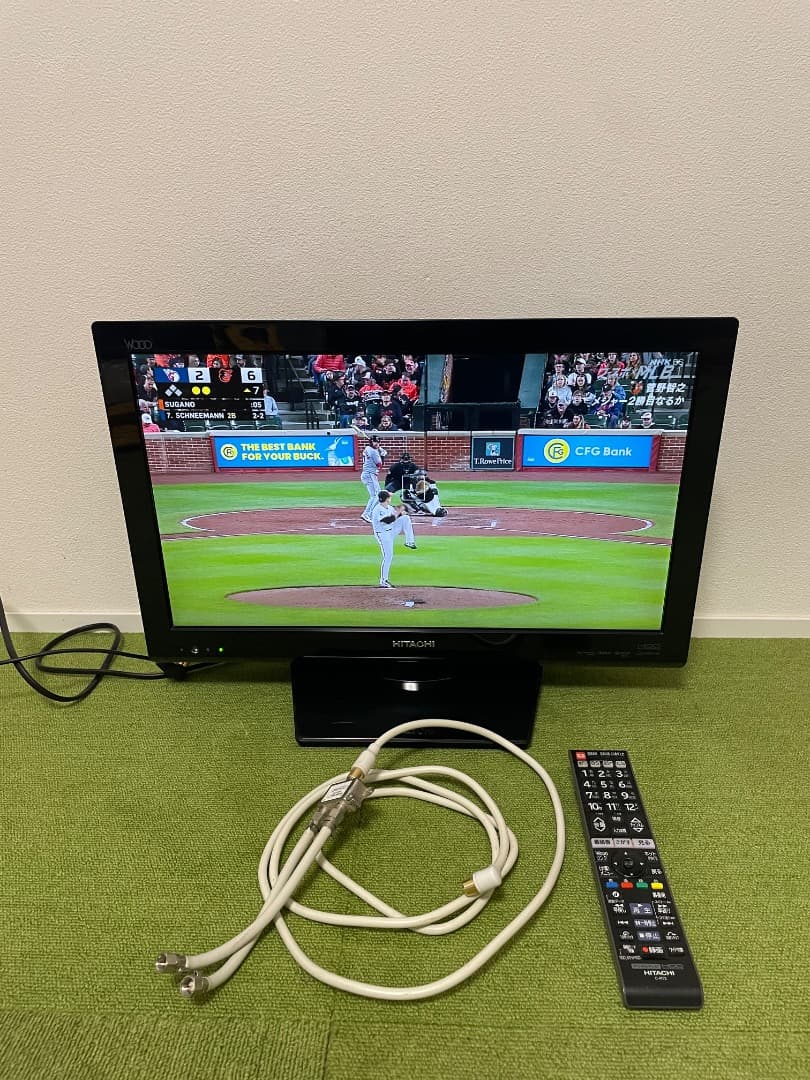 日立 液晶テレビ HDD内蔵 Wooo L22-HP07-B　iVDR