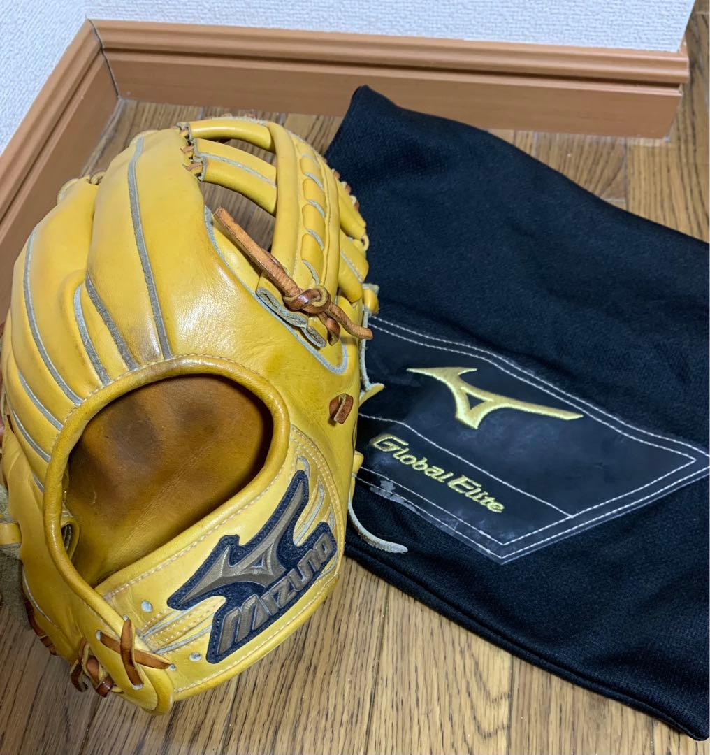 ミズノ　グローバルエリート　硬式用グローブ