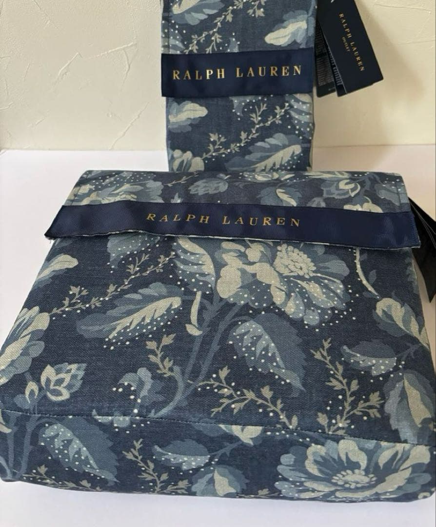 【新品】 ラルフローレン コンフォーターカバーダブル&ピローケース　リバーシブル