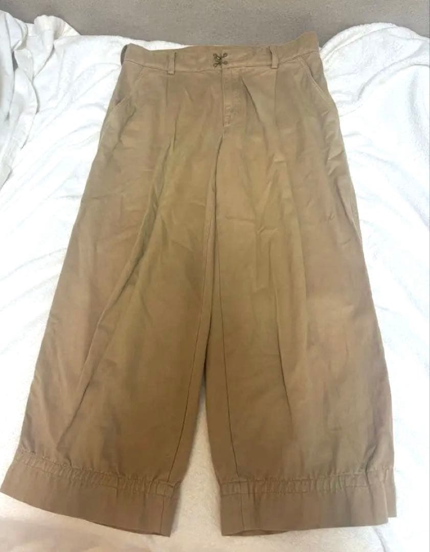 【Kolor】 ワイドパンツ