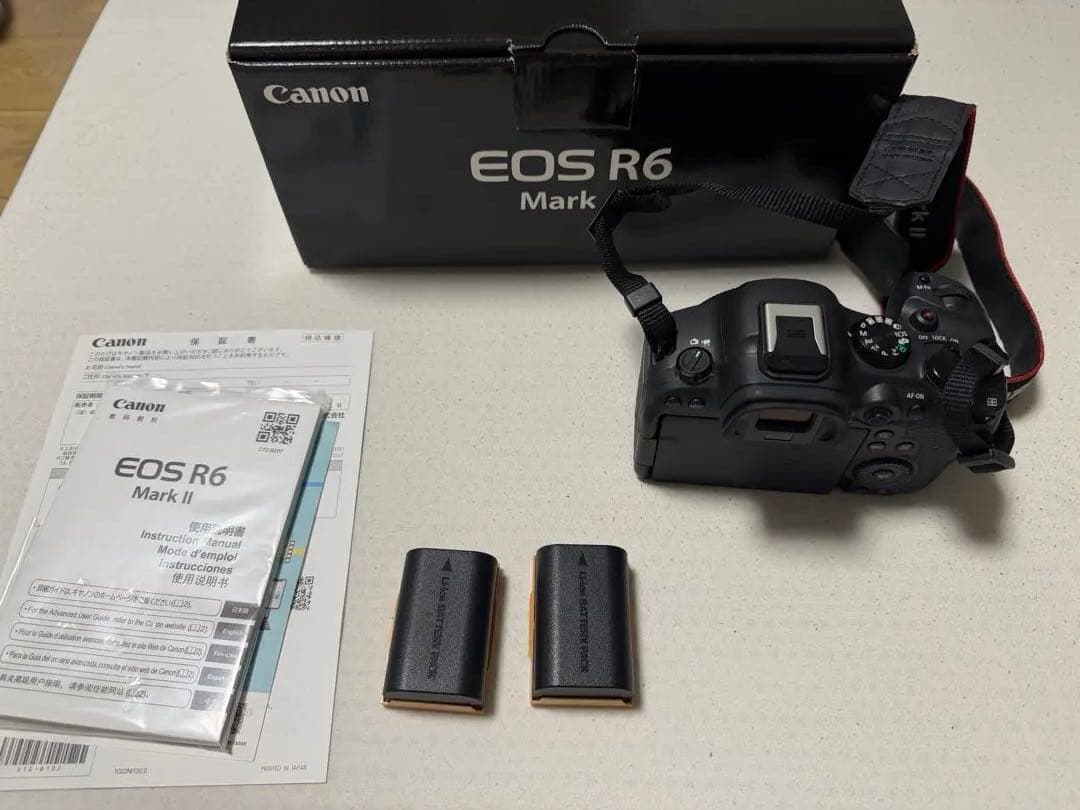 Canon EOS R6 Mark II 本体 バッテリー付き