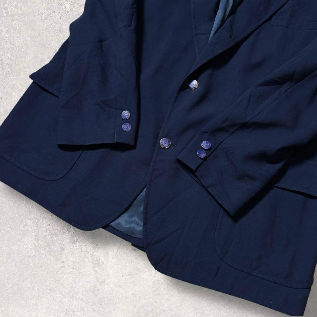 80年代USA製Brooks Brothersテーラードジャケット濃紺ネイビーL