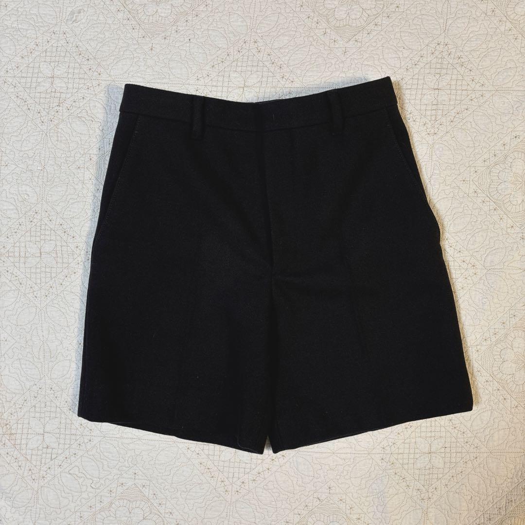 miu miu 2015aw ヴァージンウール ショートパンツ