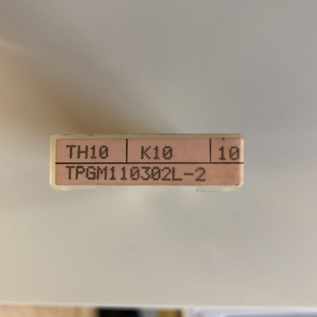 139/  タンガロイボーリングチップTPGM10302Lー2