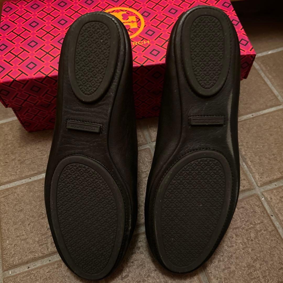 トリーバーチ　フラットシューズ　バレエシューズ　25cm