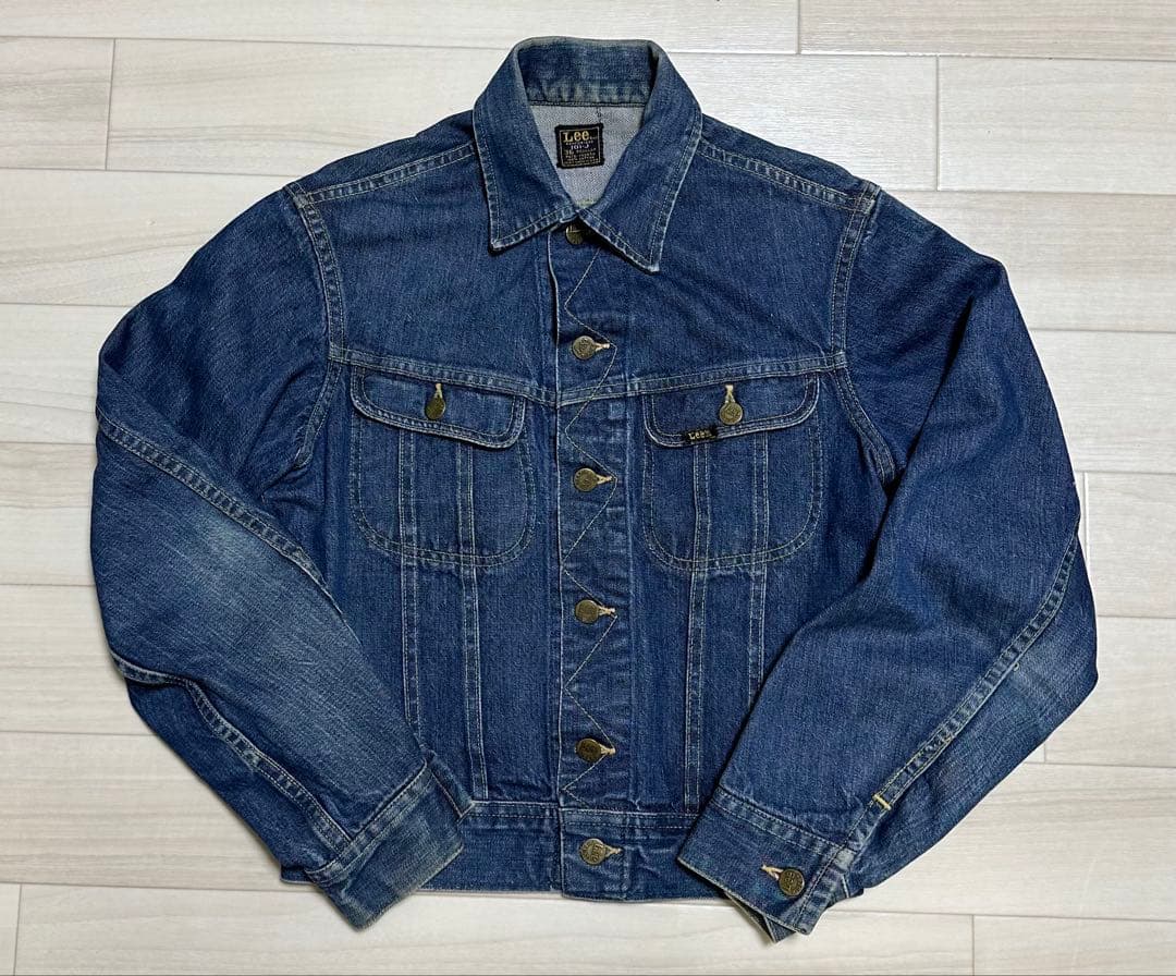 70s Lee 101J 黒タグ ヴィンテージデニムジャケット