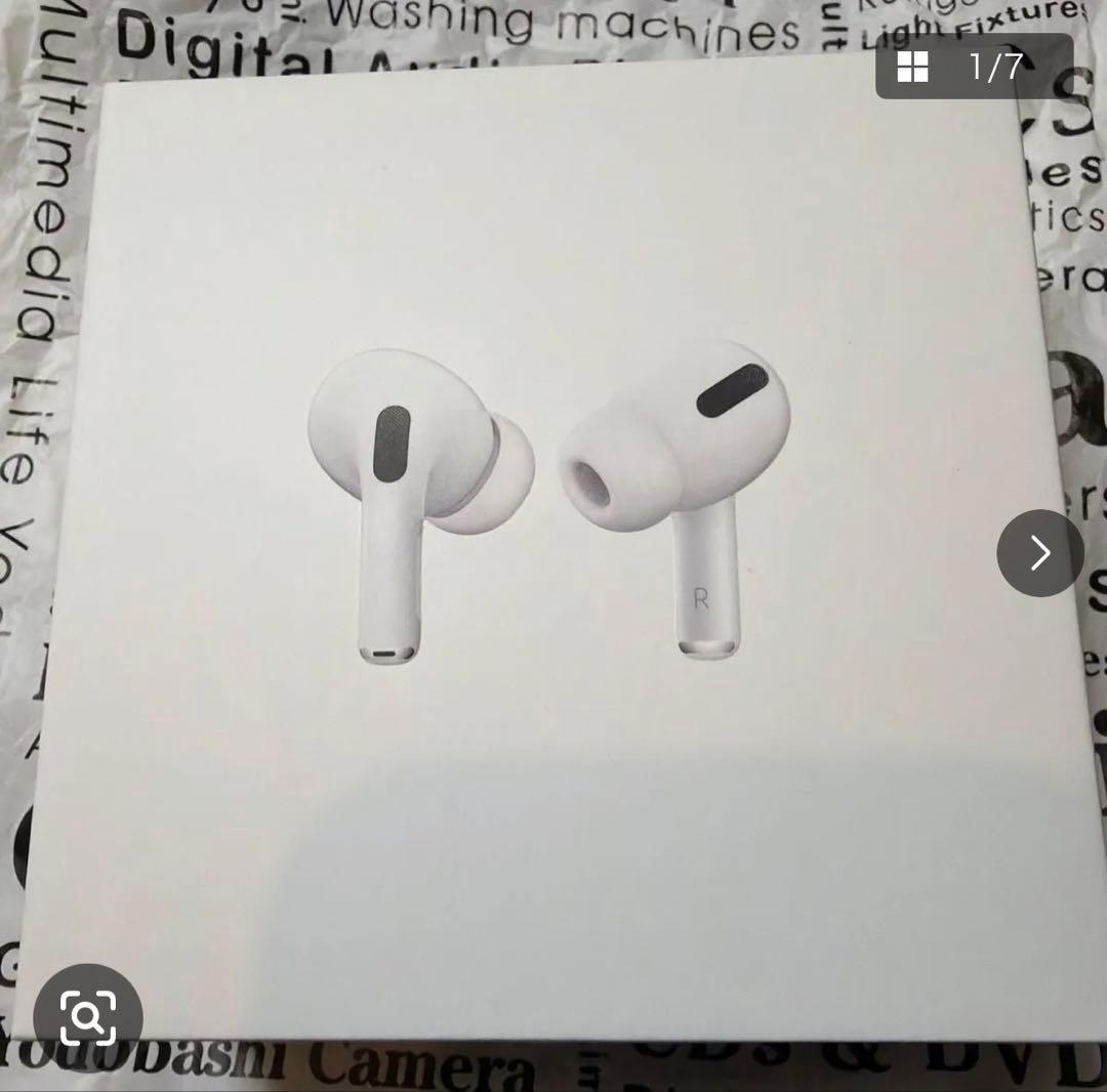 AirPods Pro 本体 ホワイト　美品　エアポッズ　イヤホン