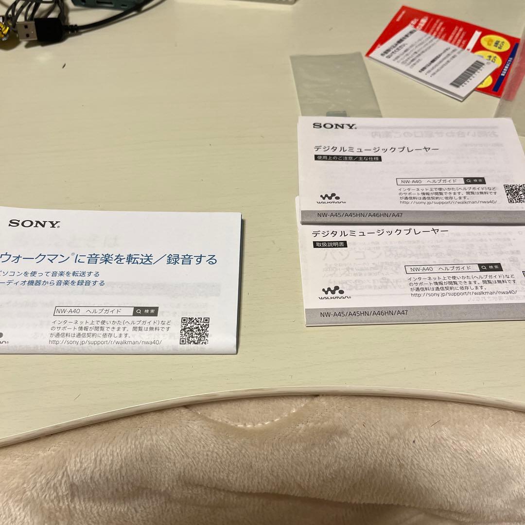 ウォークマン NW-A40グリーン