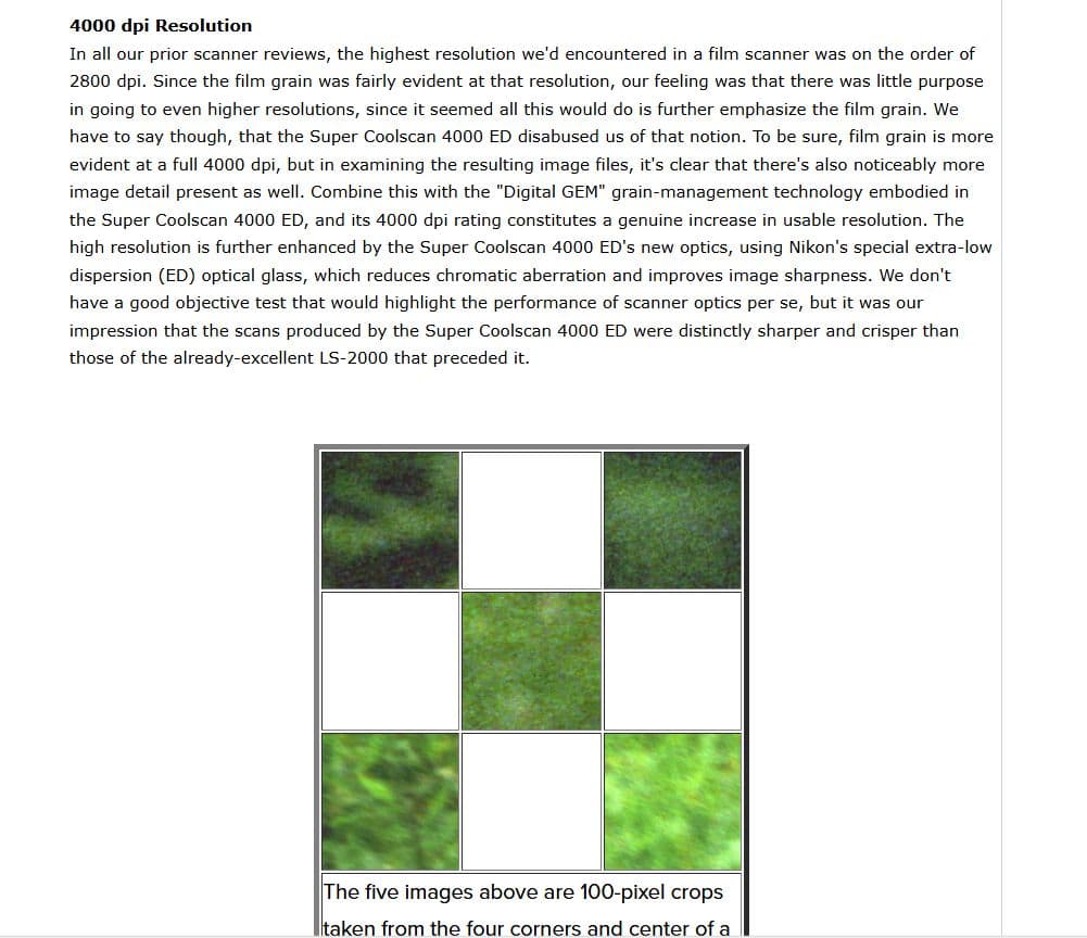 ニコン SUPER COOLSCAN 4000 ED フィルムスキャナ 修理済み