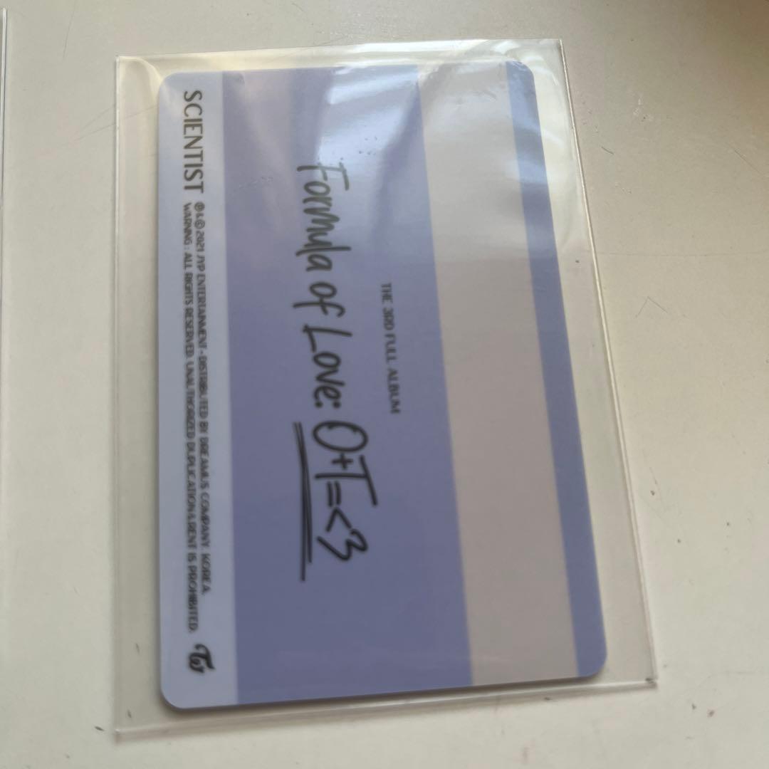 8周年韓国POPUP TWICEレコードTZUYU トレカセット SSJYP