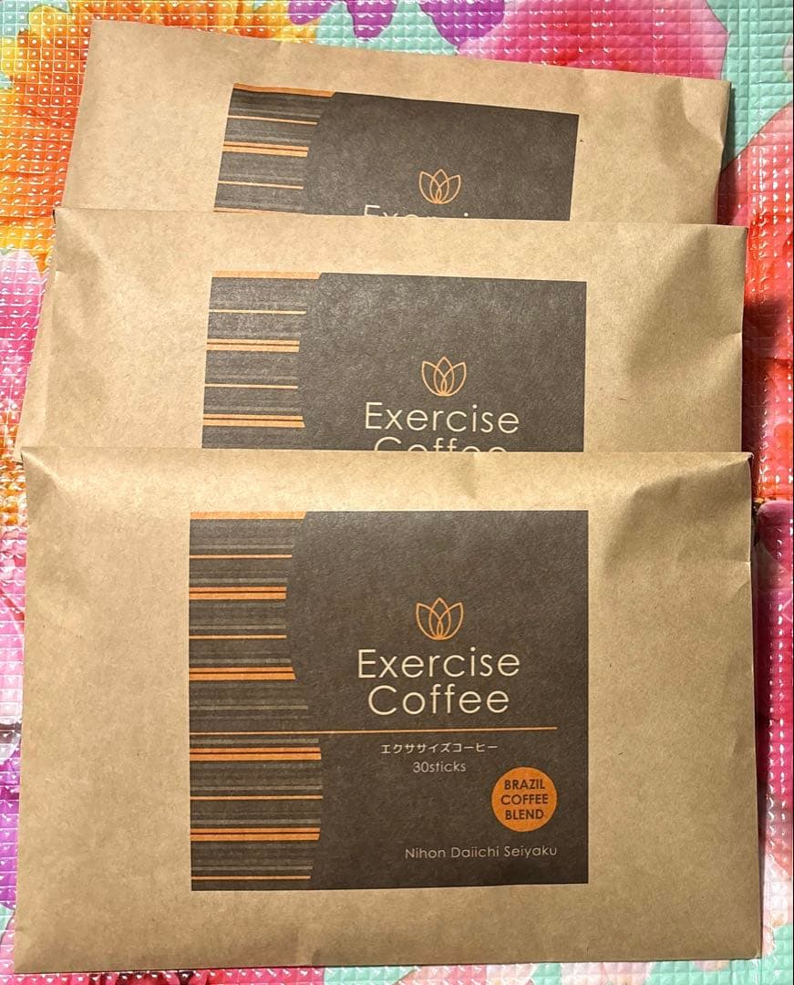 ひまわり•特別価格‼️【新品•未開封】エクササイズコーヒー(30本)×3袋