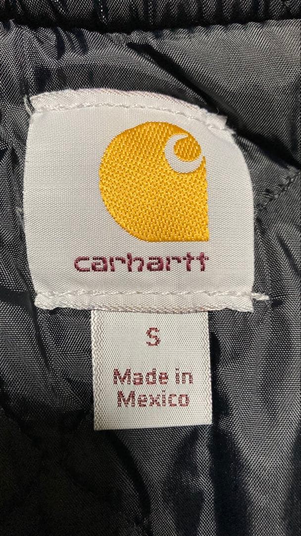 Carhartt ブラック ダックベスト S