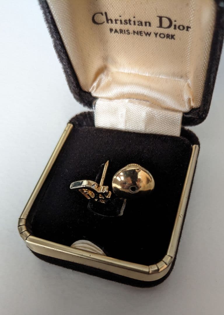 【 未使用品 】Christian Dior クリスチャン ディオール ピアス