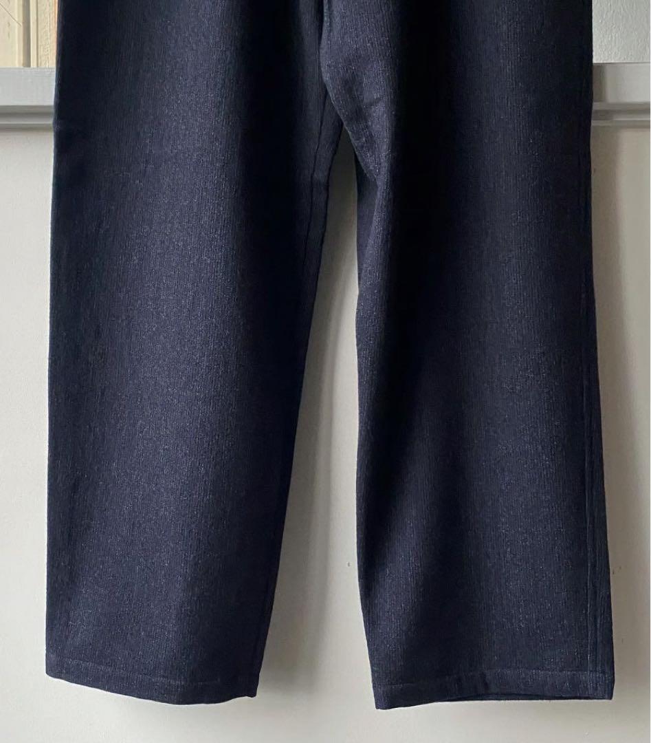 comoli リファインウールダブルセットアップ