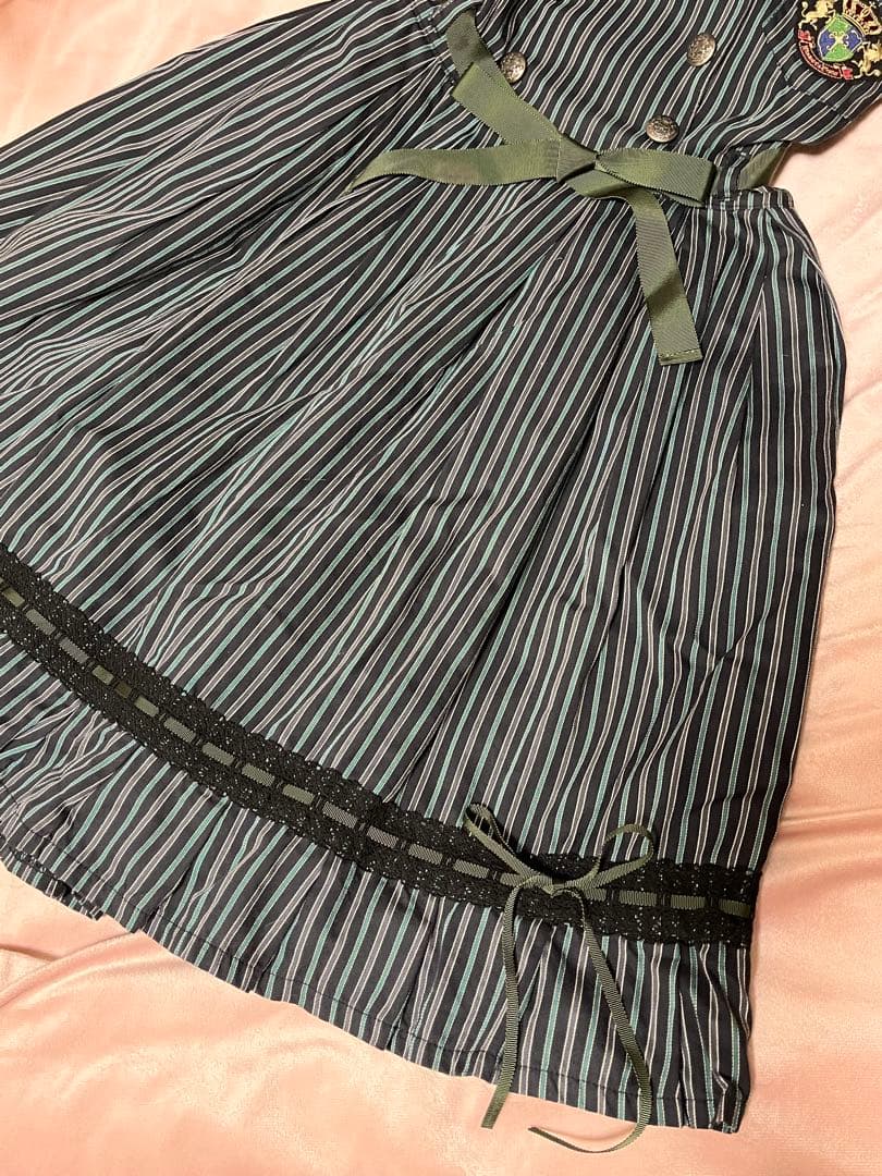 ⭐︎ALICE and the PIRATES⭐︎レジメンタルJSK⭐︎黒×グリーン⭐︎