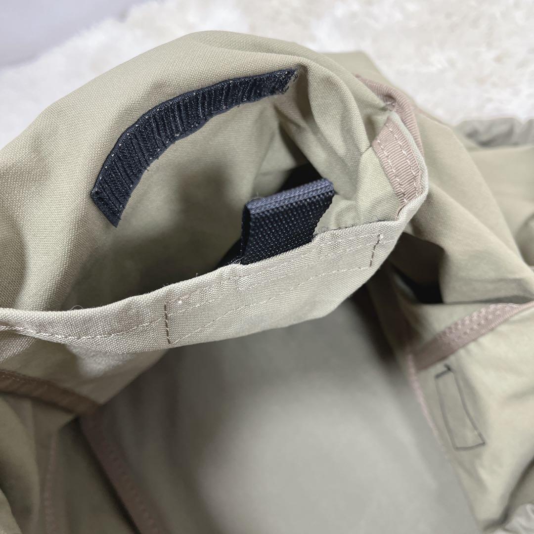 PORTER 【希少】大容量 ショルダーバッグ 巾着 カーキ 旅行カバン