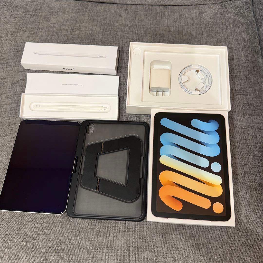 iPad mini第6世代ゴールド 64GB Apple Pencilセルラー
