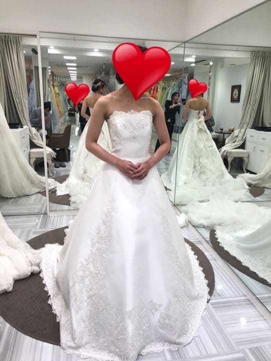 【ちぇりっぷ】ウエディングドレス　VieuxParis