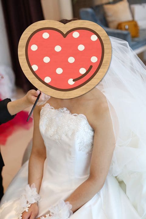 【ちぇりっぷ】ウエディングドレス　VieuxParis