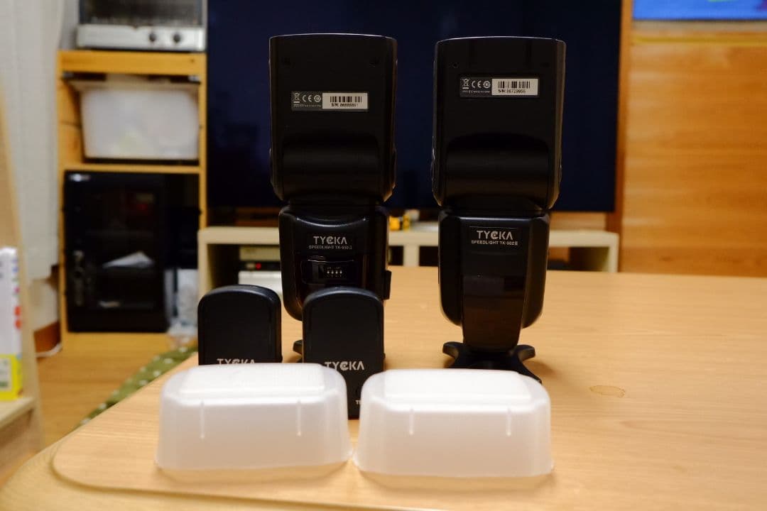 値下げしました！TYCKA  ワイヤレス フラッシュ2個セット