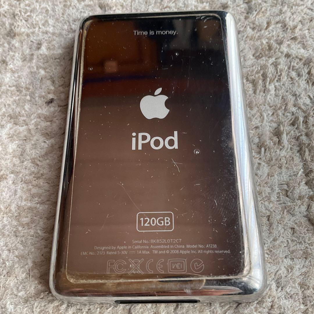 ポータブルプレーヤー ipod classic 120gb