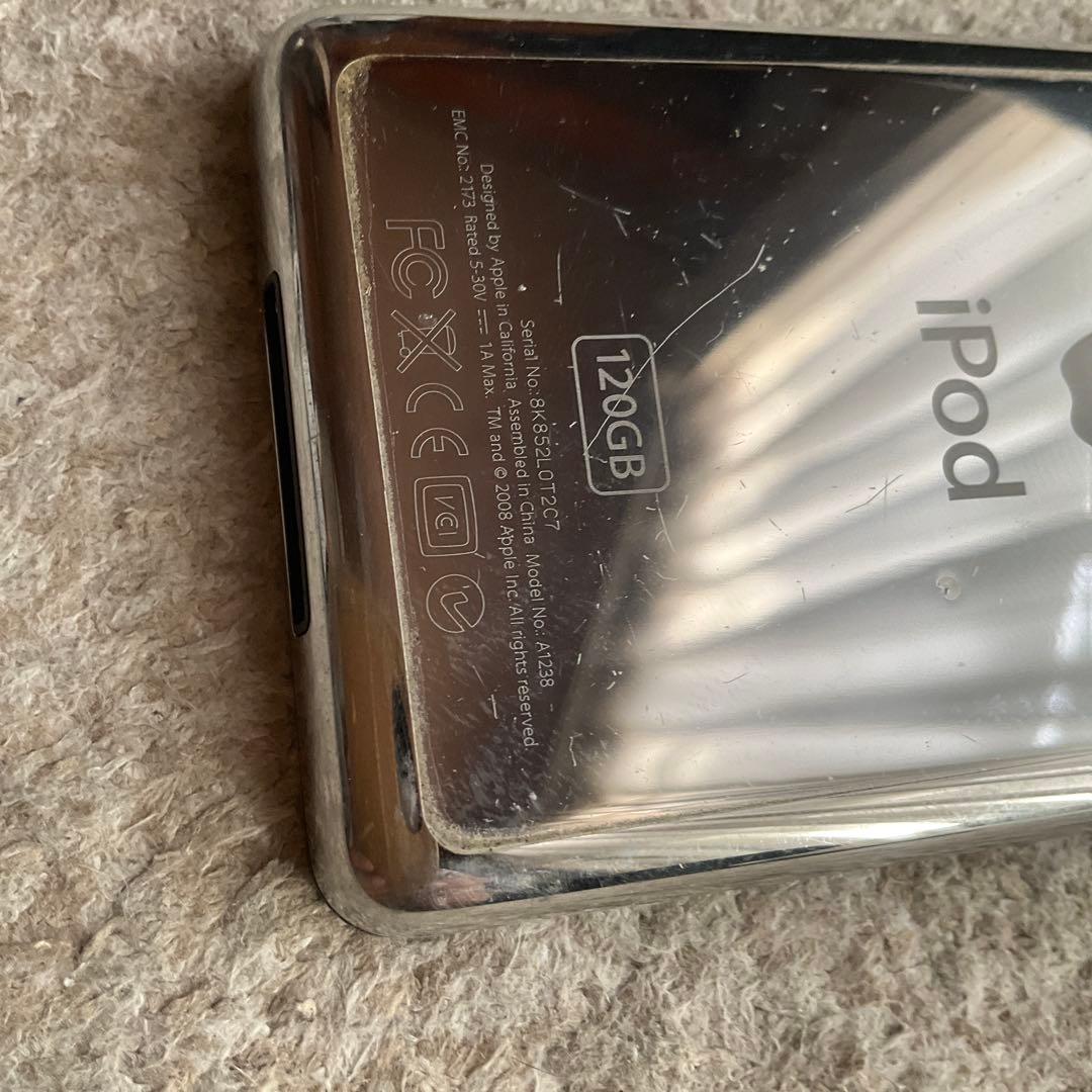 ポータブルプレーヤー ipod classic 120gb