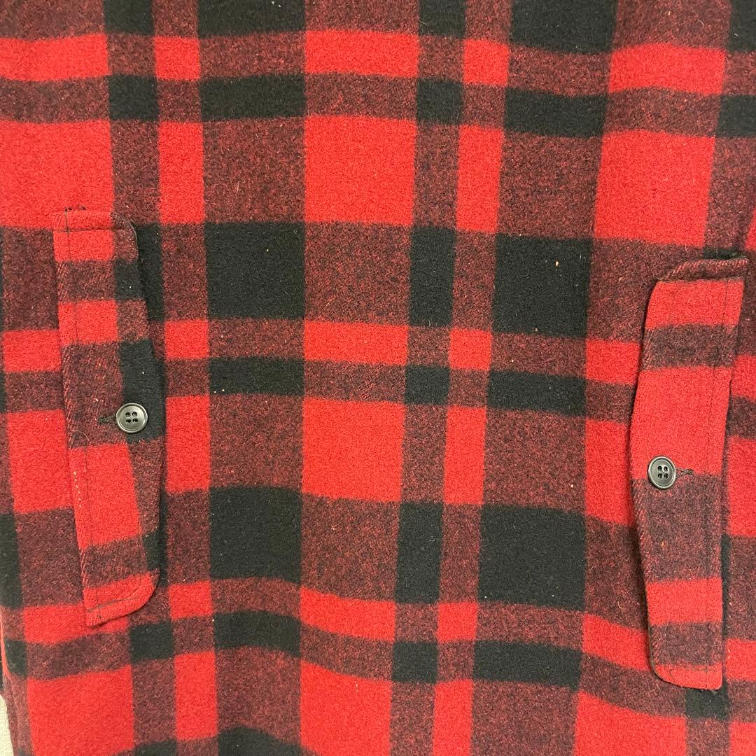 希少 30’s L.L.Bean ハンティングコート　バッファローチェック筆記体