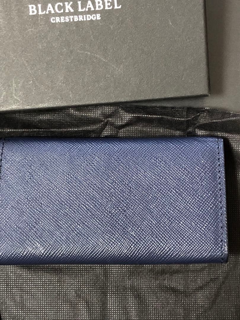 BLACK LABEL CRESTBRIDGE ネイビー キーケース