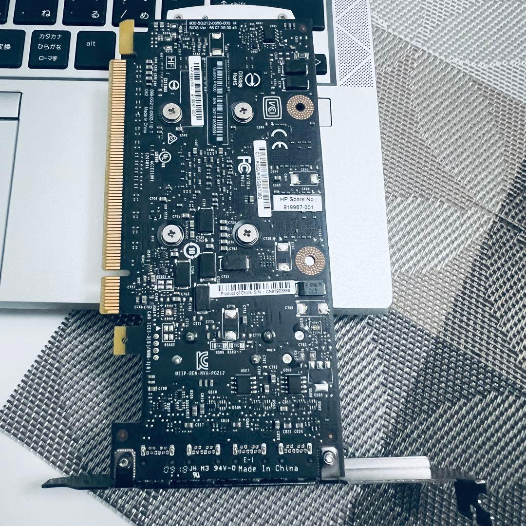 NVIDIA Quadro P1000 グラフィックカード