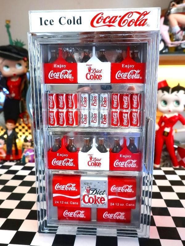 超レア★絶版★コカコーラ 自販機型バンク 音楽、効果音 ギミック付