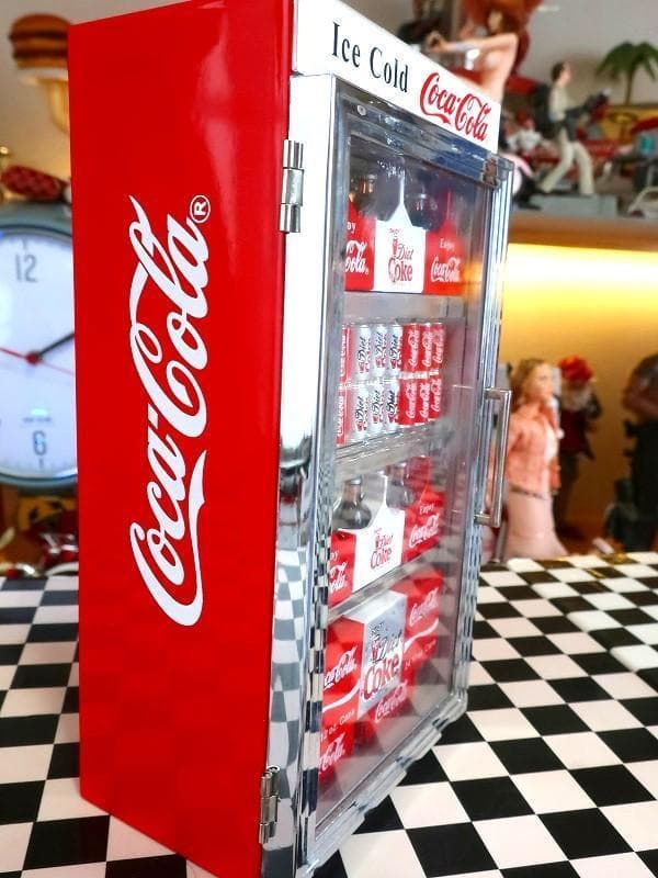 超レア★絶版★コカコーラ 自販機型バンク 音楽、効果音 ギミック付