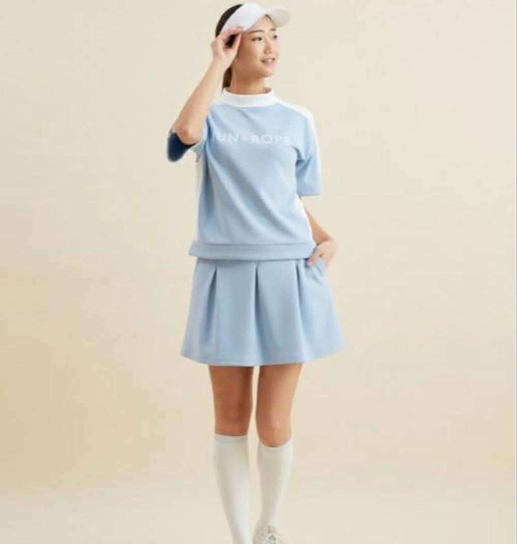 JUN & ROPE ジュンアンドロペセットアップ　ブルー　S