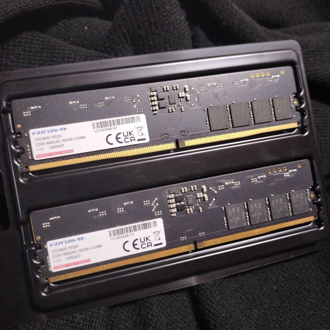 ケ*イ様 FURY DDR5 16GB 4800MHz メモリ