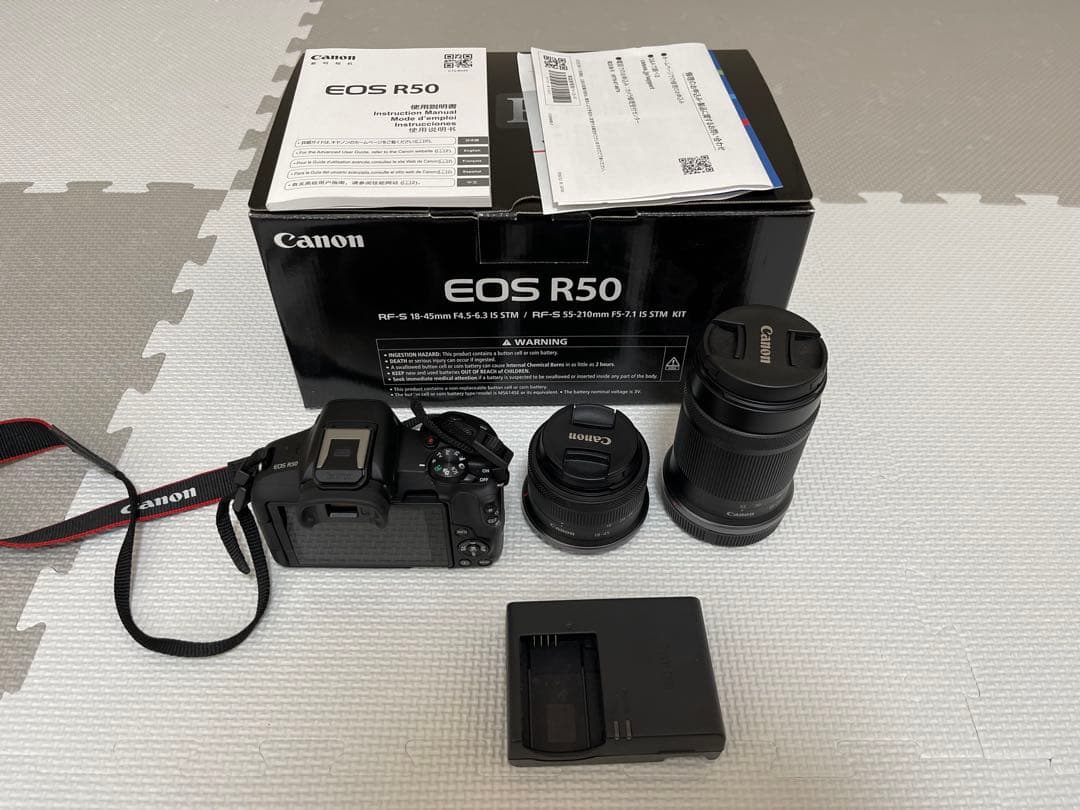 Canon EOS R50【極美品】使用わずか／付属品完備／動作良好