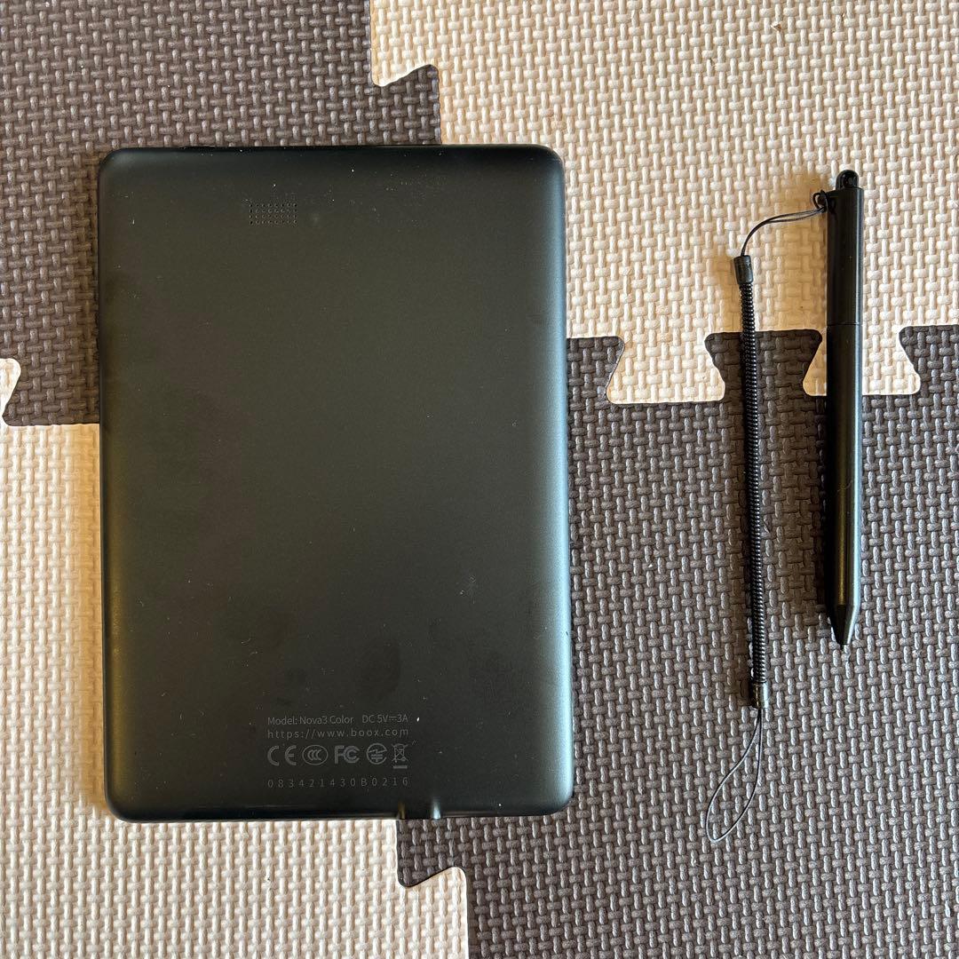 e-ink BOOX nova3 Colorタブレット　スタイラスペン、元箱