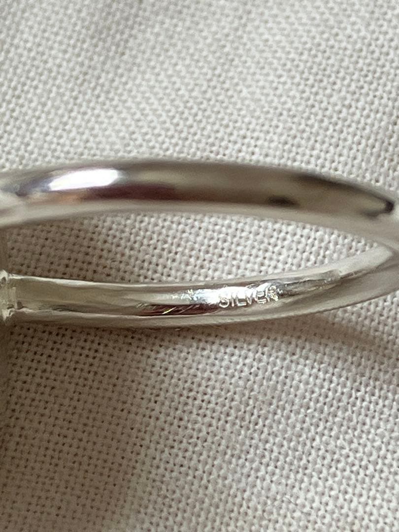 ガーデンクォーツ×シルバー950 リング/13号