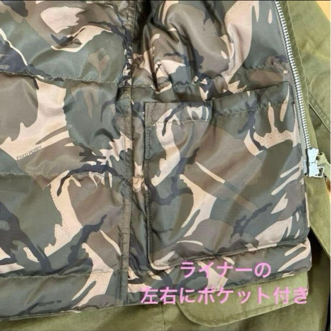 【FRED PERRY】フィッシュテールパーカー脱着ダウンライナー付 F2562