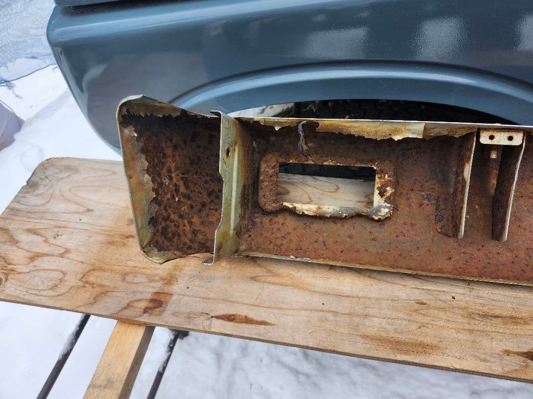 も*ず様 激レア❗スズキ SUZUKI ジムニー JA11 純正メッキバンバー