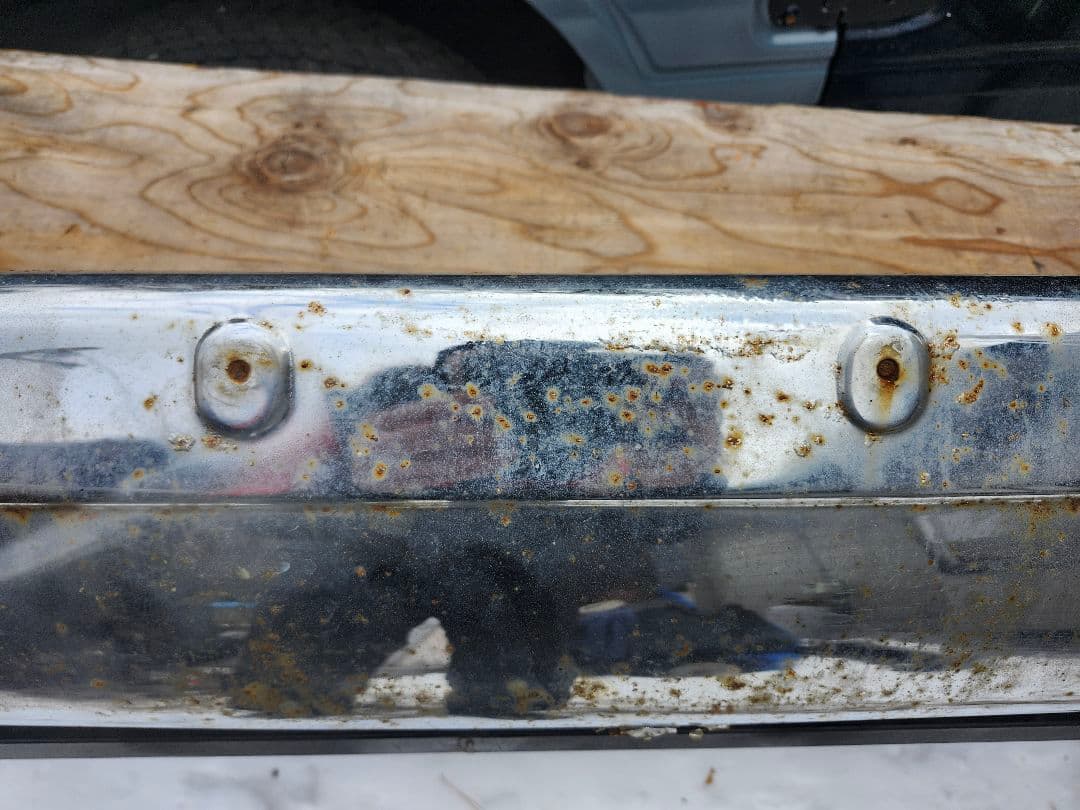 も*ず様 激レア❗スズキ SUZUKI ジムニー JA11 純正メッキバンバー