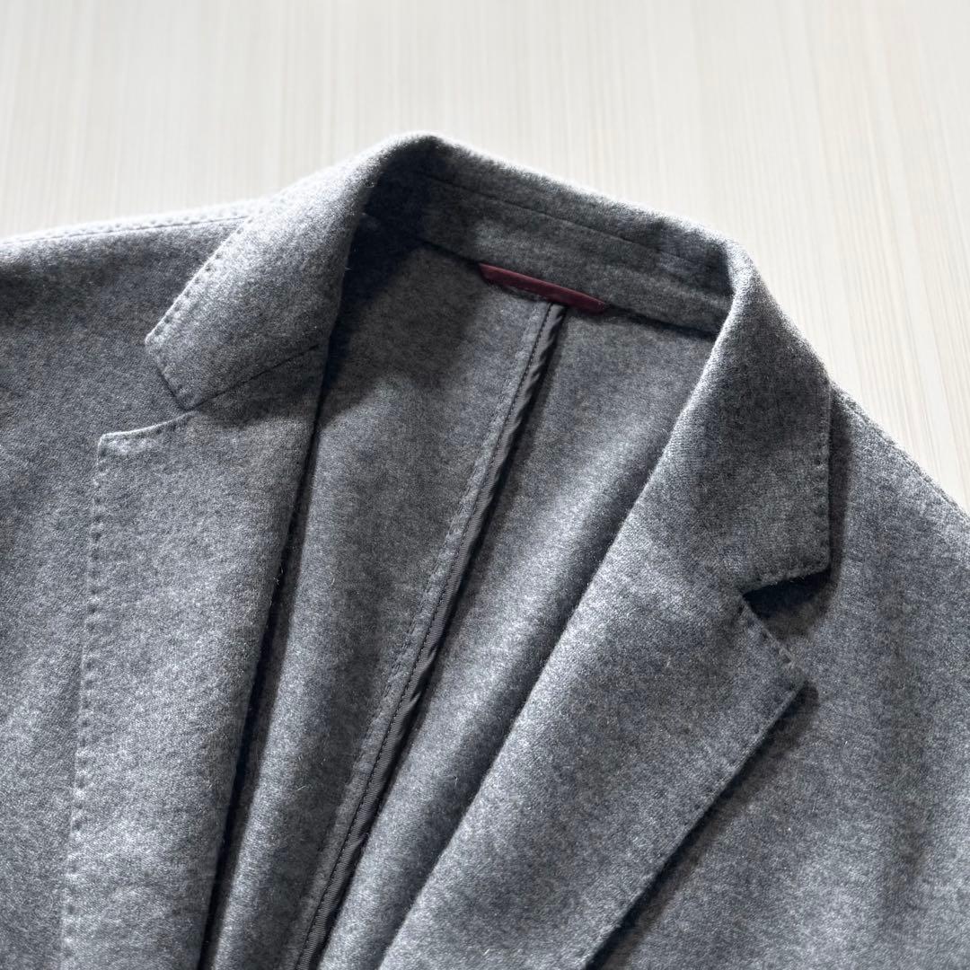 R05★美品★極上カシミヤ100% ジャージージャケット ブルネロクチネリ