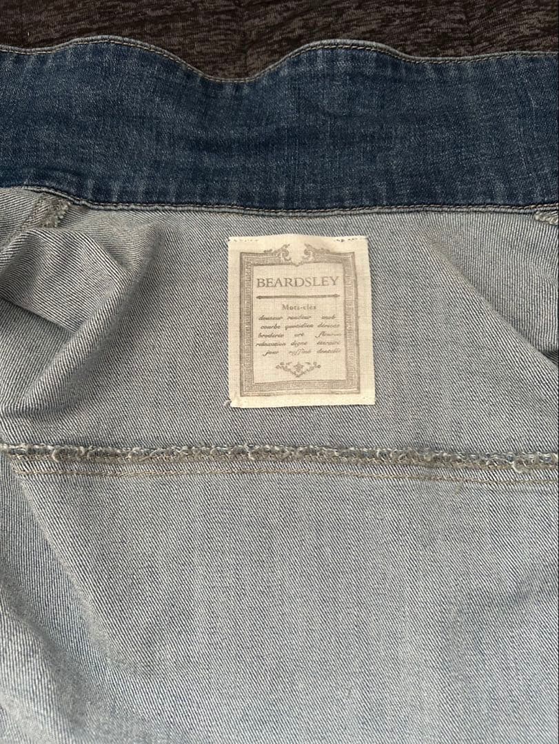 ビアズリーBEARDSLEY袖パフＧジャン
