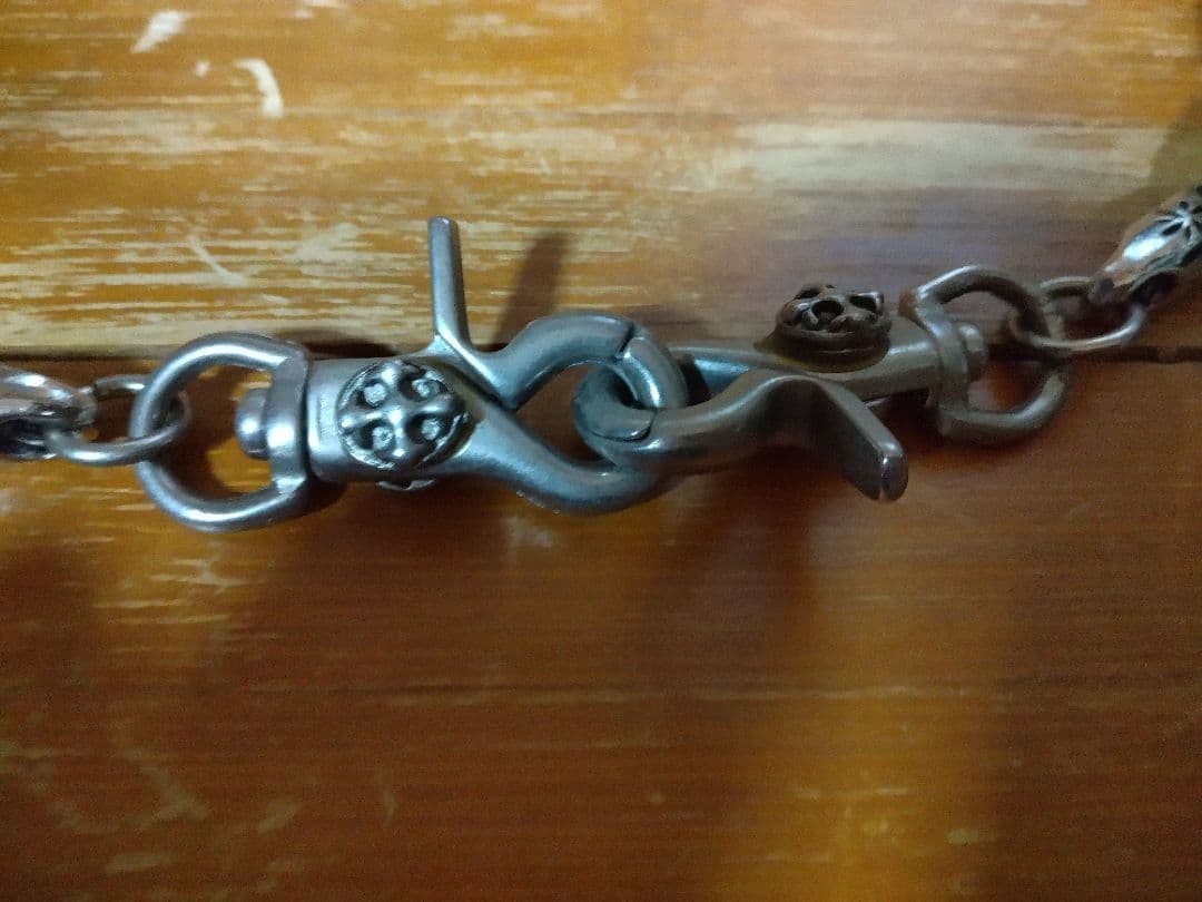ウ*読様 シルバーアクセ　ウォレットチェーン