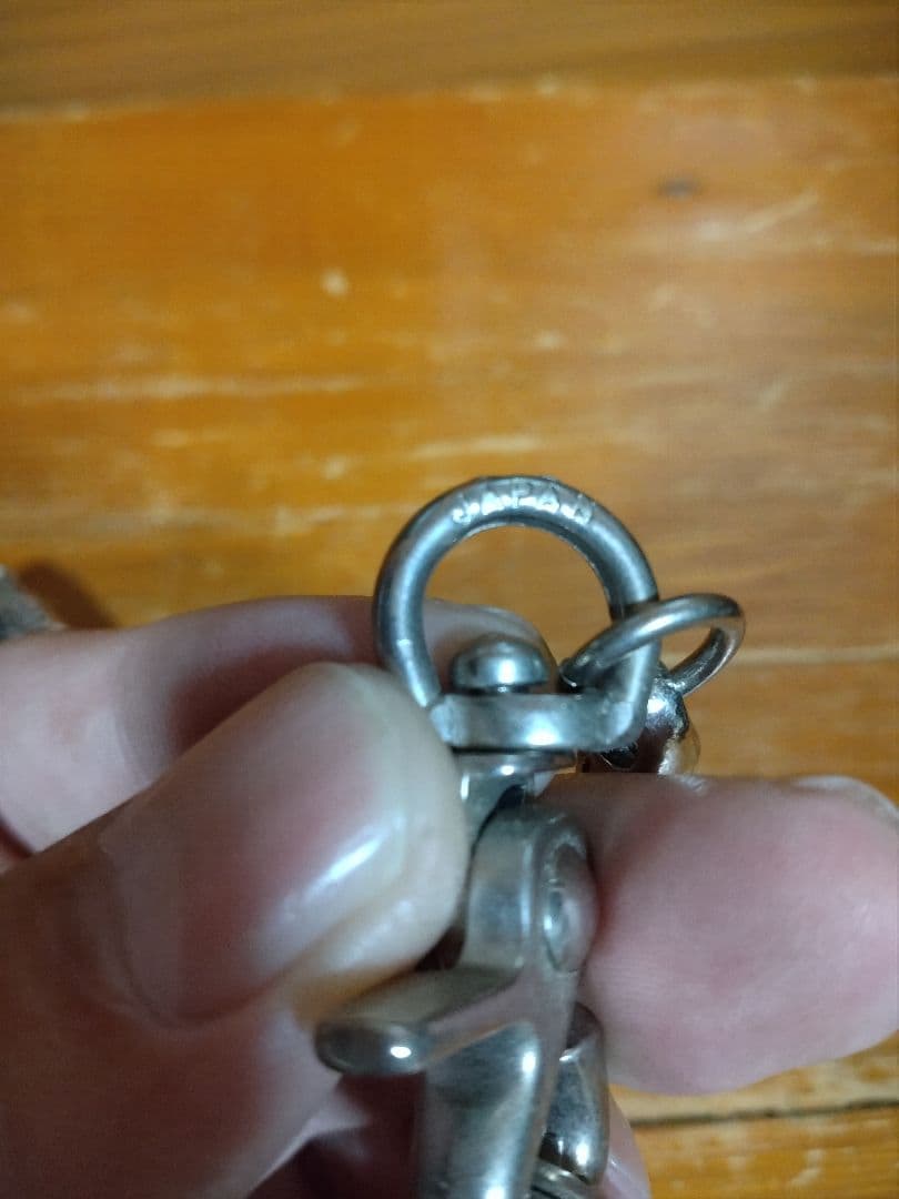 ウ*読様 シルバーアクセ　ウォレットチェーン